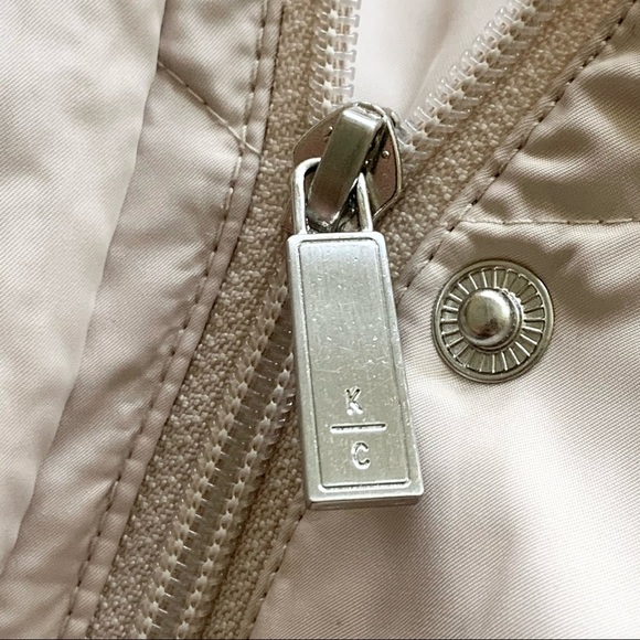 🌸New🌸 Kenneth Cole Faux Fur Puffer Jacket Sz M - Picture 4 of 16